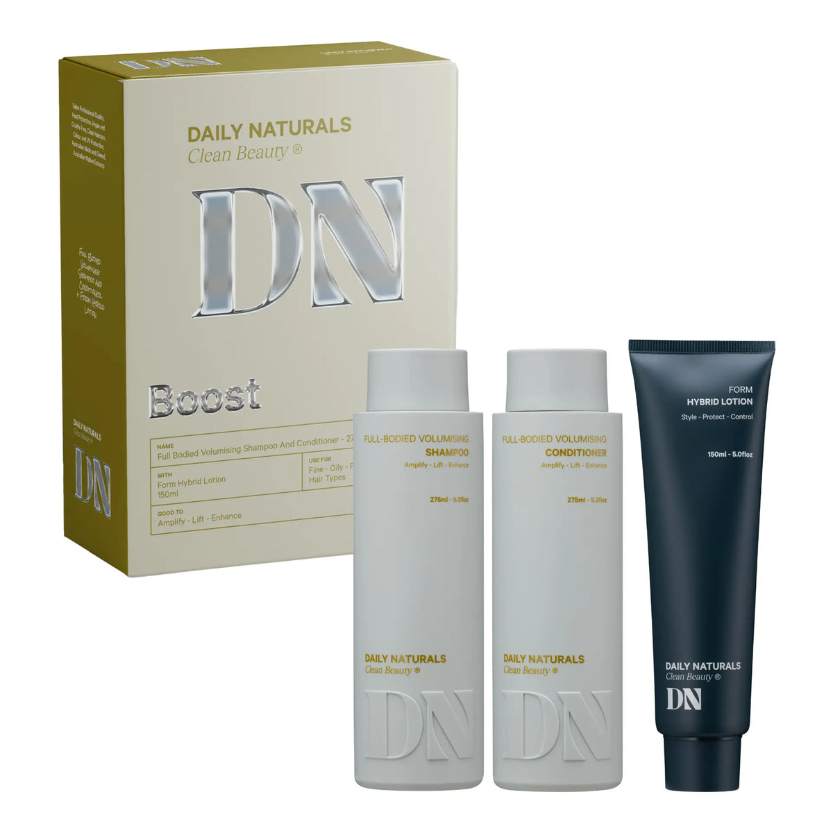 Daily Naturals Boost Full-Bodied Volumising Trio Pack