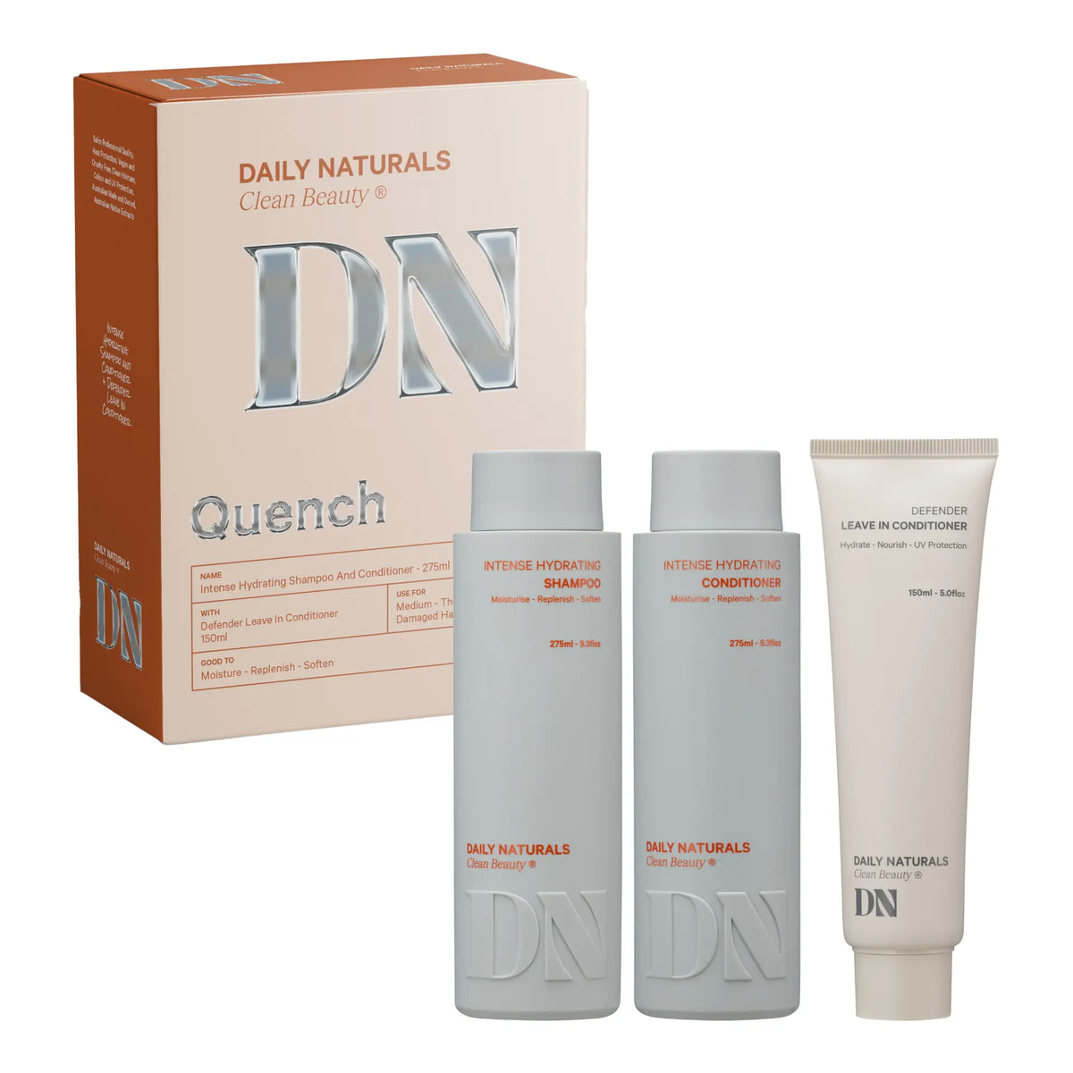 Daily Naturals Quench Intense Hydrating Trio Pack
