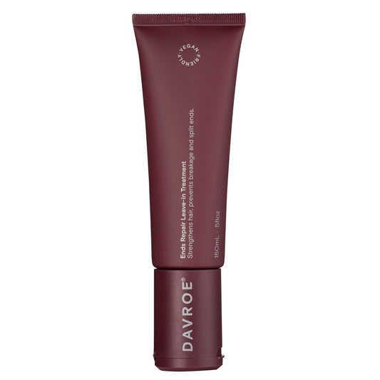 Davroe ends repair leave-in treatment tube, maroon squeeze bottle