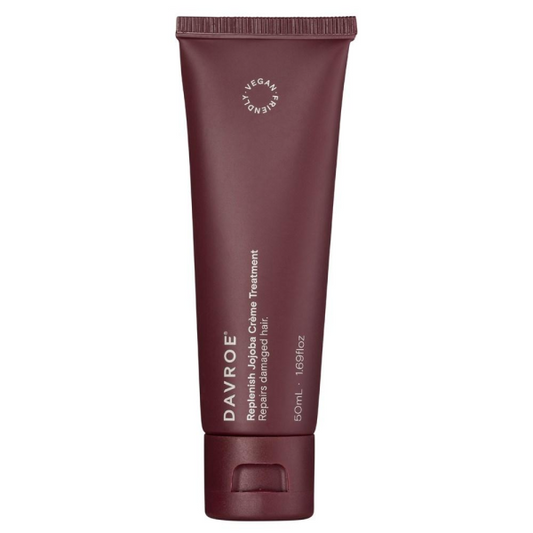 Davroe Replenish jojoba crème treatment tube, dark maroon, 50 ml