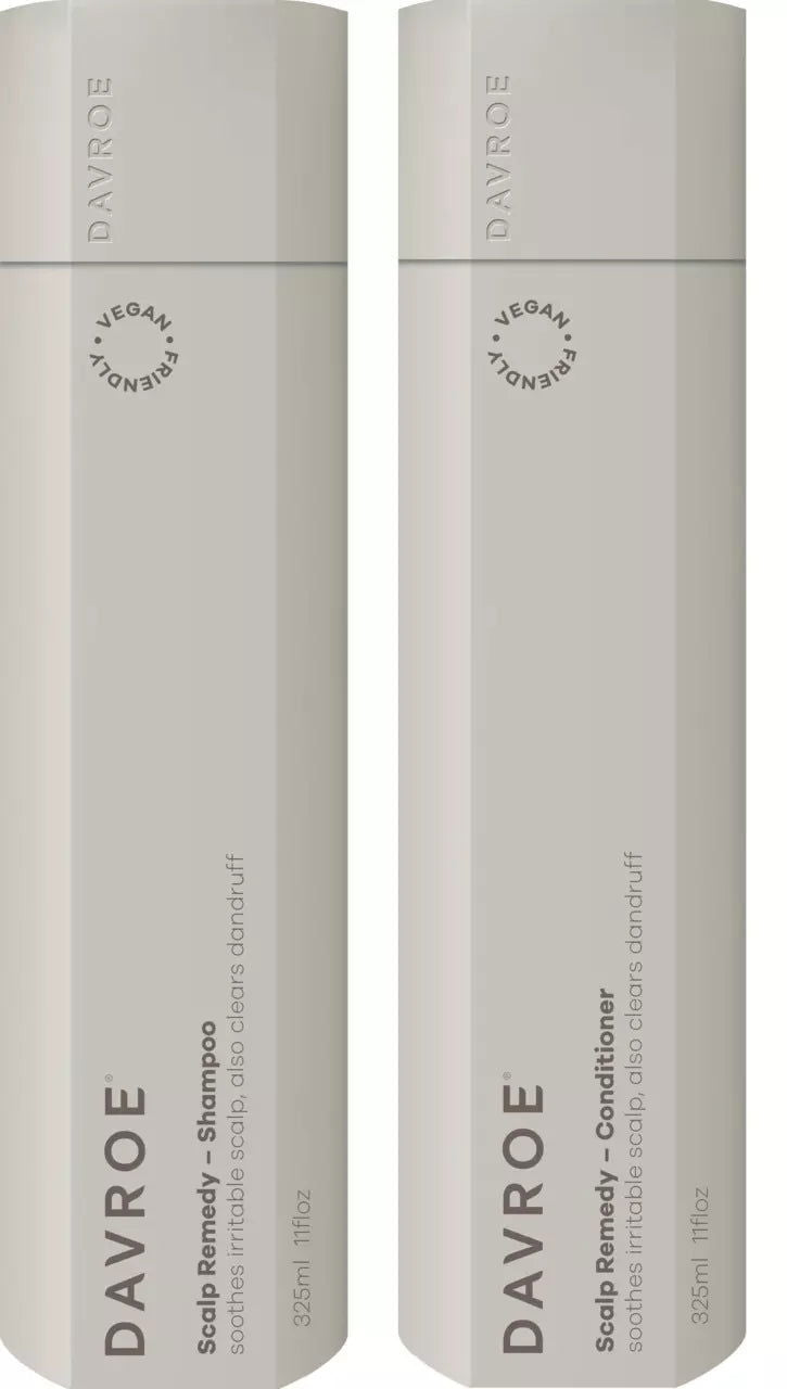 Davroe SCALP REMEDY Anti-Dandruff Shampoo & Conditioner 325ml Bundle - Kess Hair and Beauty