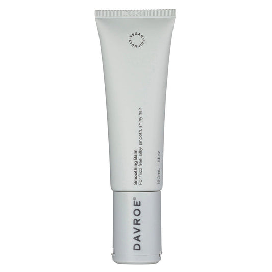 Davroe Smoothing Balm tube, silver-gray with cap, 150 ml