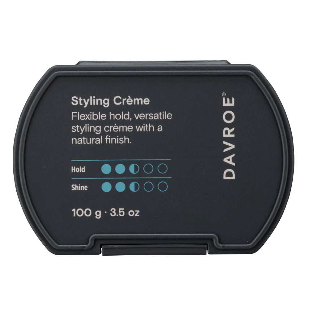 Davroe Styling Crème jar, black 100 g tin