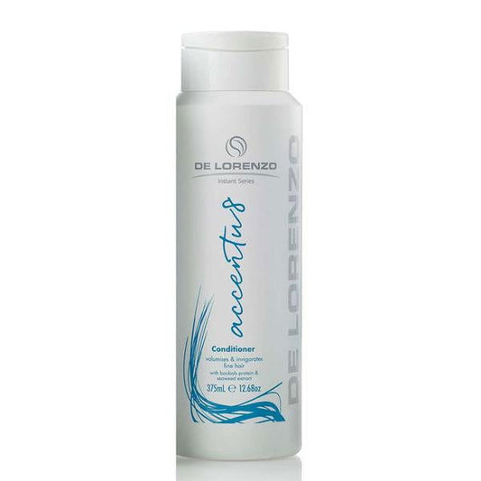 De Lorenzo Instant Accentu8 conditioner bottle, white plastic, 375 ml