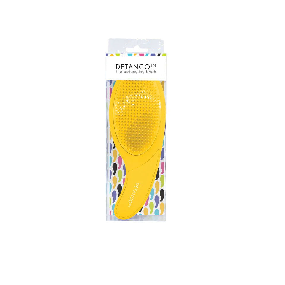 Detango The Detangling Brush - Sunset Yellow - Kess Hair and Beauty