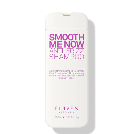 Eleven Australia Smooth Me Now anti-frizz shampoo bottle, 300ml