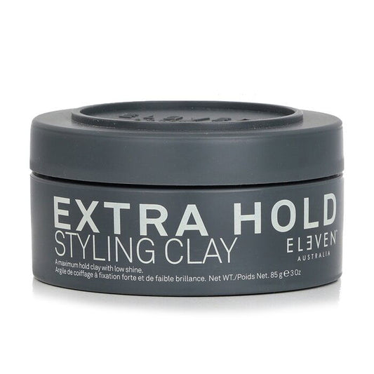 Extra Hold styling clay jar, dark gray with black lid, 85 g