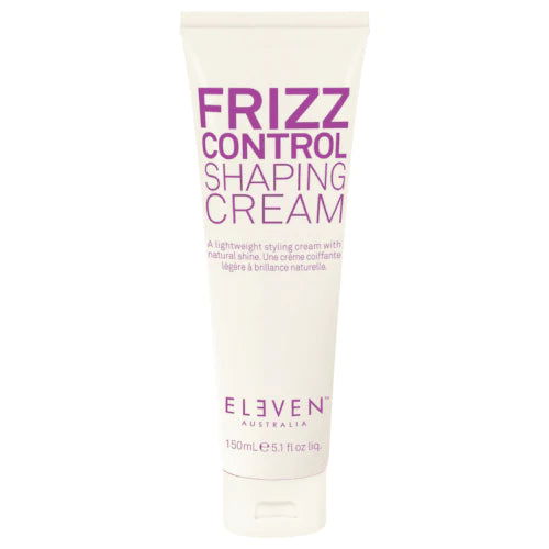 Eleven Australia frizz control shaping cream in white squeeze tube, 150ml