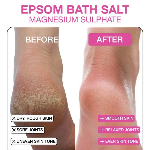 SoulFlower - Epsom Bath Salt with Lavender Essential Oil