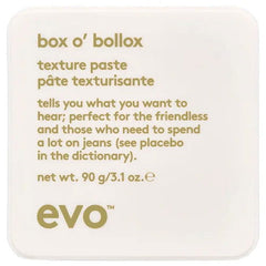 Evo Box O Bollox Texture Paste 90g - Kess Hair and Beauty
