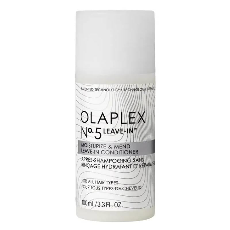 Olaplex No.5 leave-in conditioner bottle, white tube with gray label, 100 ml