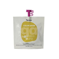 Fanola Colour Mask GOLDEN AURA 30ml - Kess Hair and Beauty