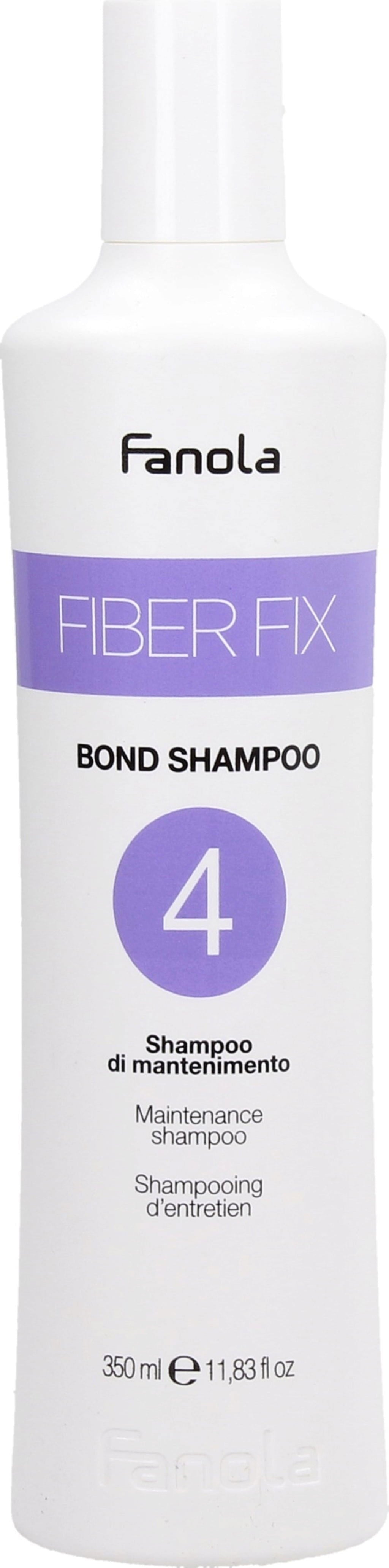 Fanola Fiber Fix N.4 Bond Shampoo - 350ml - Kess Hair and Beauty