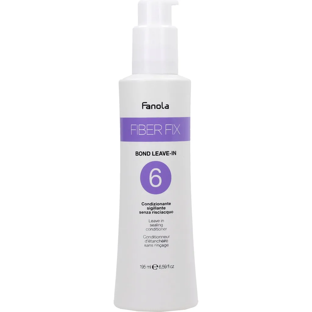 Fanola Fiber Fix N.6 Bond Leave-In - 195ml - Kess Hair and Beauty