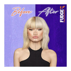 Fudge Clean Blonde Damage Rewind Violet Toning Shampoo 1 Litre - Kess Hair and Beauty