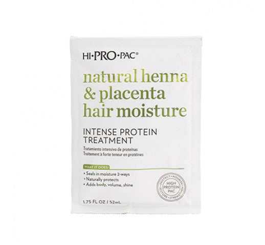HI-PRO-PAC HENNA PLACENTA & VITAMIN E HAIR MOISTURE TREATMENT  52ML - Kess Hair and Beauty