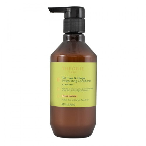 Theorie Sage Tea Tree & Ginger Invigorating Conditioner 400ml - Kess Hair and Beauty