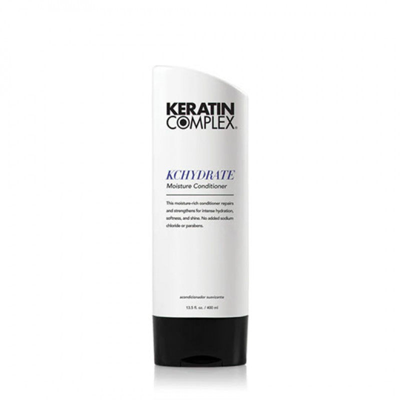 Keratin Complex KCHydrate moisture conditioner bottle, white label with black cap