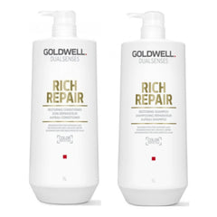 Goldwell Dualsenses Rich Repair Trio Bundle  (1L + 200ml Treatment)