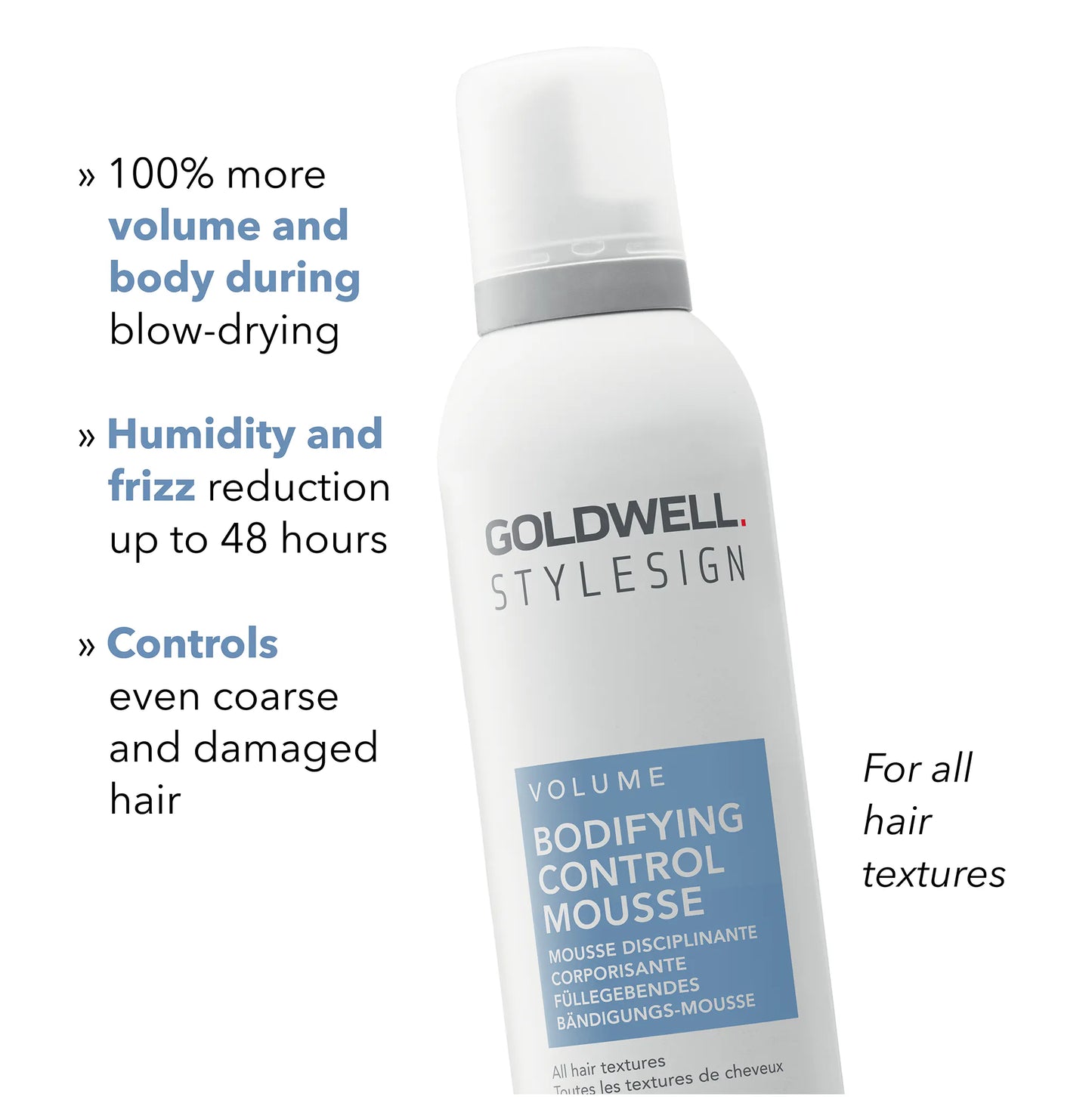Goldwell StyleSign Bodifying Control Mousse 300ml - Kess Hair and Beauty