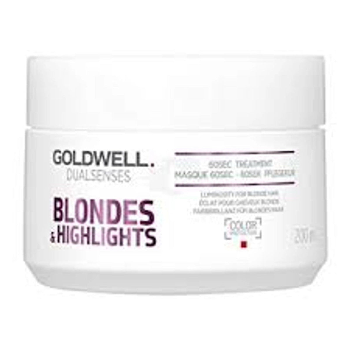 Goldwell Dualsenses Blonde & Highlights 60 Sec Treatment 200ml - Kess Hair and Beauty