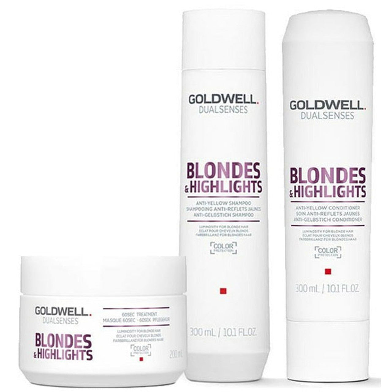 Goldwell Dualsenses Blondes Secrets Trio Gift Pack - Kess Hair and Beauty