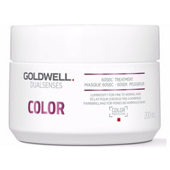 Goldwell Dualsenses Color 60sec treatment jar, white tub with wide lid