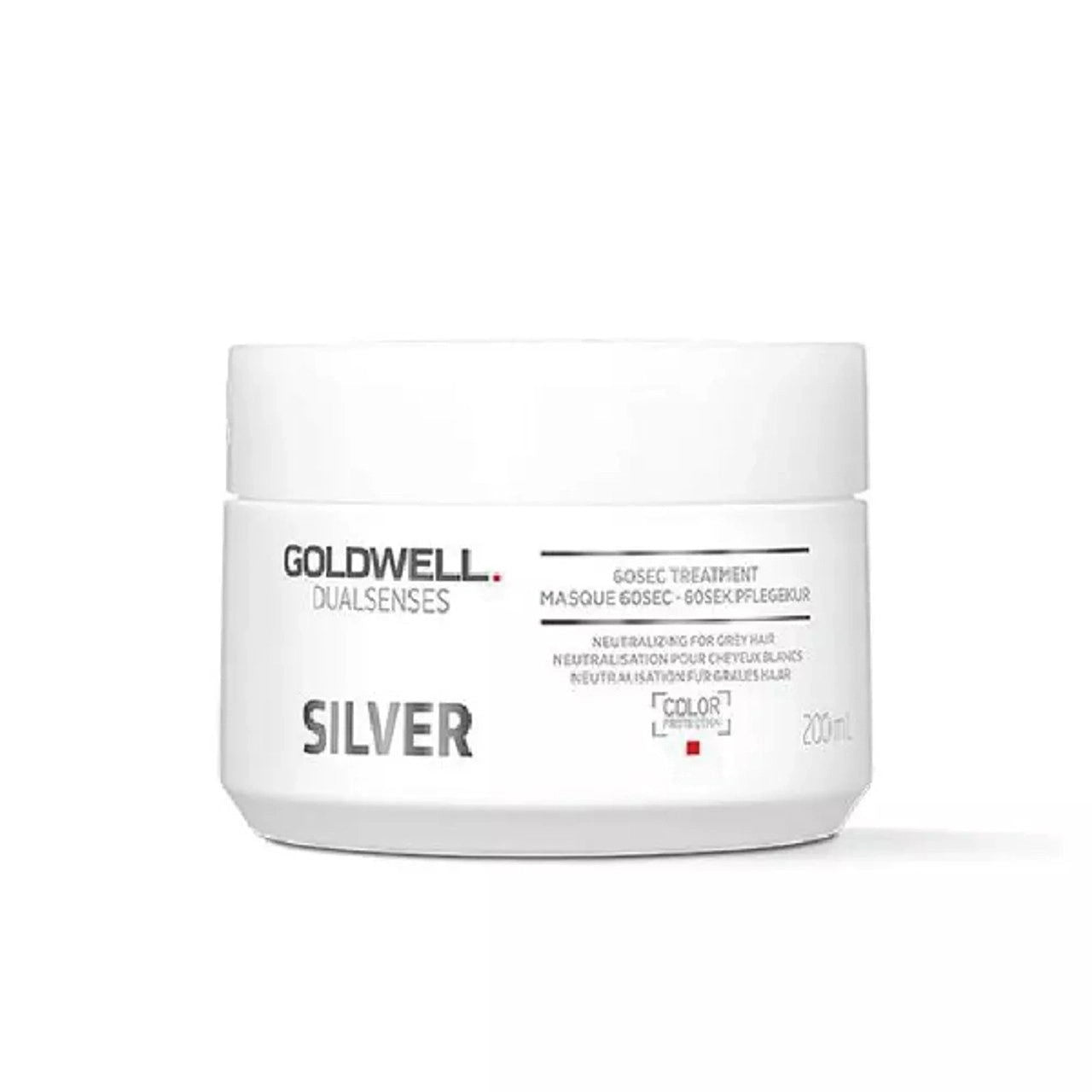 Goldwell Dualsenses Silver 60 sec Treatment 200ml - Kess Hair and Beauty