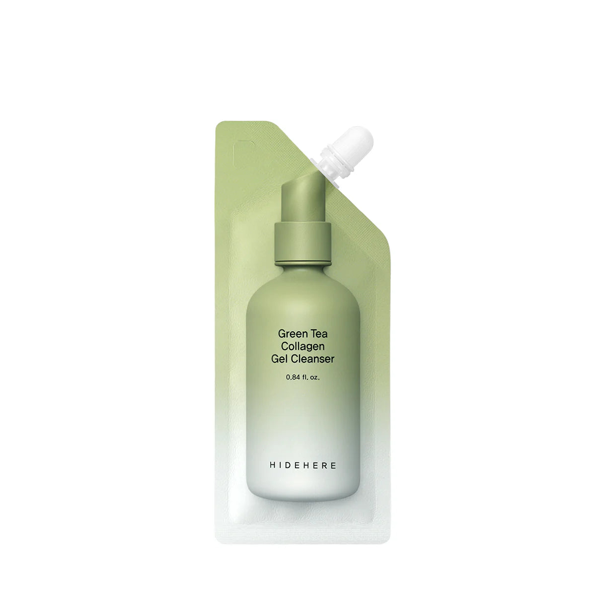 HIDEHERE Green Tea Collagen Gel Cleanser 25ml