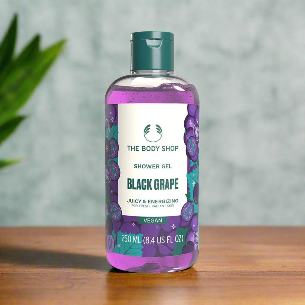 The Body shop - Indulgent Body Care Bliss Black Grape - Black Grape Body Lotion 200ml & Black Grape Shower Gel 250ml