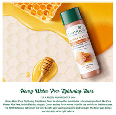 Biotique Honey Water Pore Tightening Brightening Toner 120ml