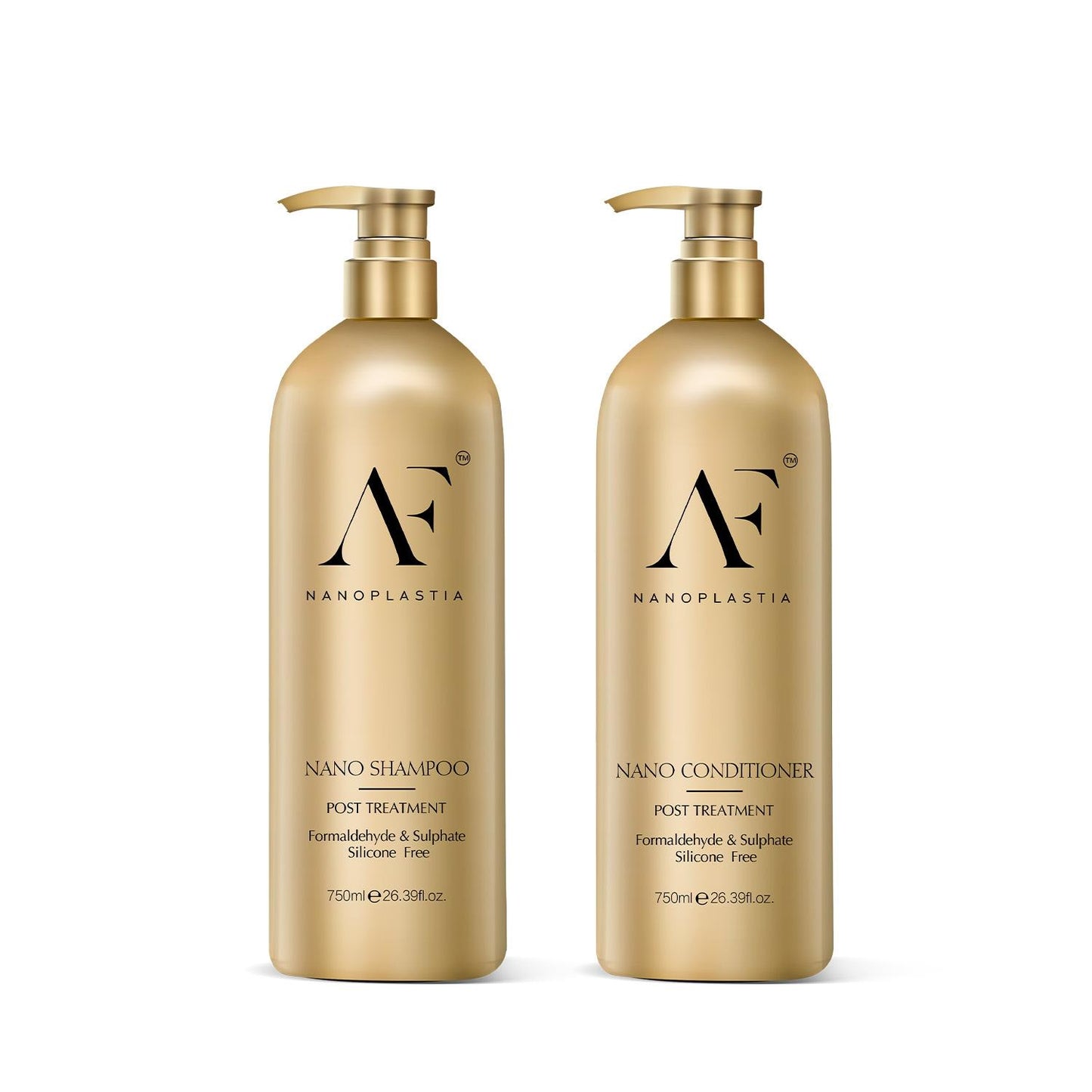 Nanoplastia Gold Post Treatment Shampoo & Conditioner