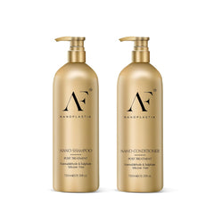 Nanoplastia Gold Post Treatment Shampoo & Conditioner - Kess Hair and Beauty