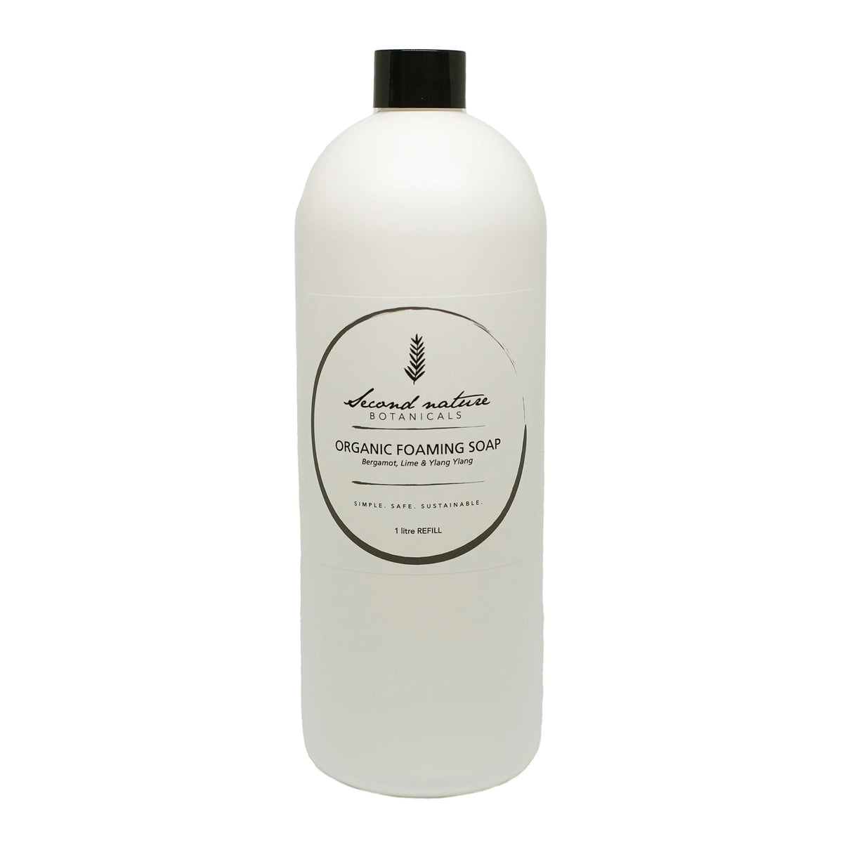 Second Nature Botanicals - Organic Foaming Spicy with Kanuka Soap Refill pack of 1L