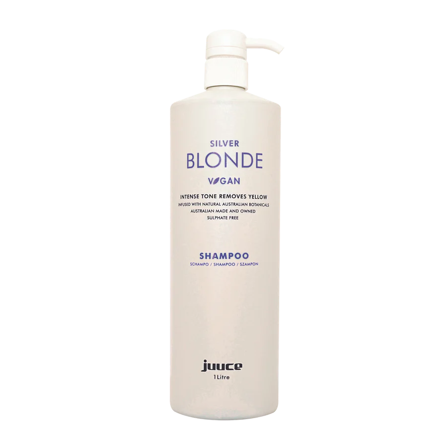 JUUCE Silver Blonde Shampoo 1 Litre - Kess Hair and Beauty