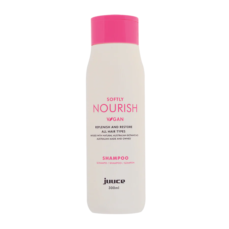 JUUCE Softly Nourish Shampoo 300ml - Kess Hair and Beauty