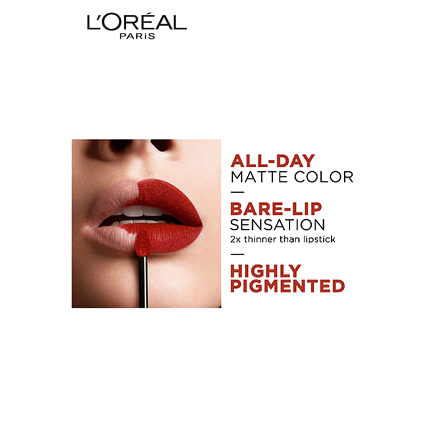 L'Oreal Paris - Rouge Signature Liquid Lipstick 134-empowered