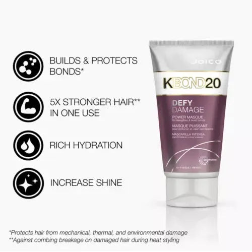 Joico Defy Damage KBOND20 Power Masque 150ml - Kess Hair and Beauty