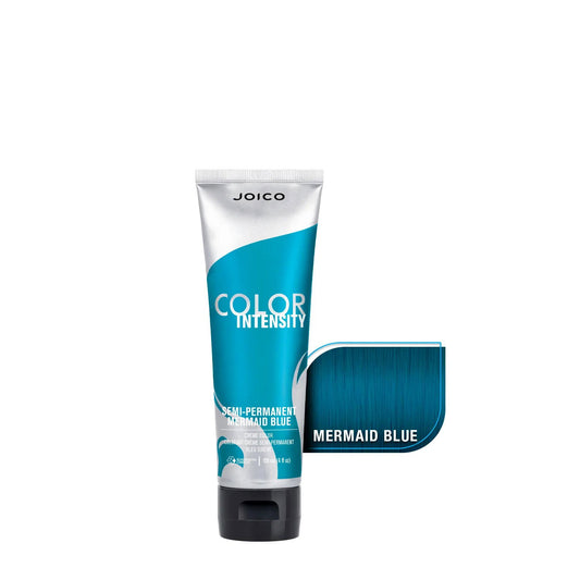 Hair color gel tube, Mermaid Blue, teal blue semi-permanent, 118 ml