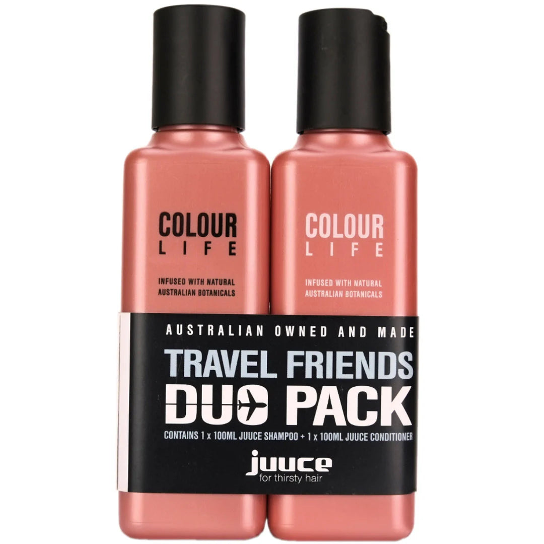 Juuce Colour Life Shampoo and Conditioner Travel 100ml Duo