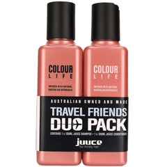 Juuce Colour Life Shampoo and Conditioner Travel 100ml Duo