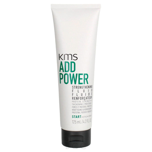 KMS ADDPOWER strengthening fluid tube, white and black cap, 125 ml