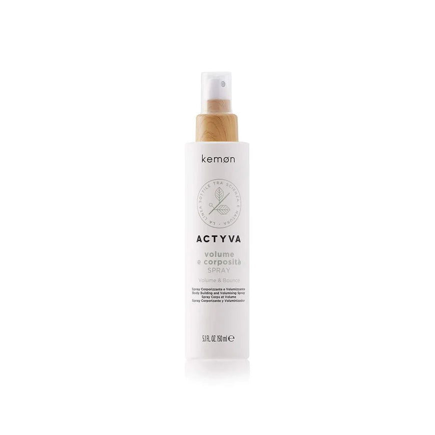 Kemon Actyva VOLUME E CORPOSITA Spray 125ml - Kess Hair and Beauty