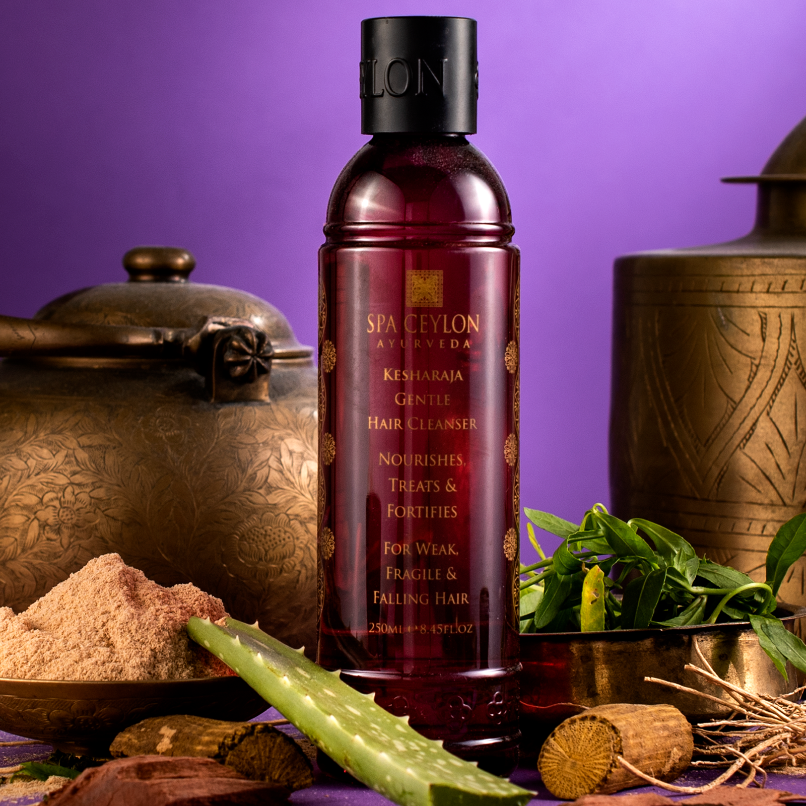 Kesharaja – Gentle Hair Cleanser – 250ml  - (Strengthening Hair Fall) - Kess Hair and Beauty