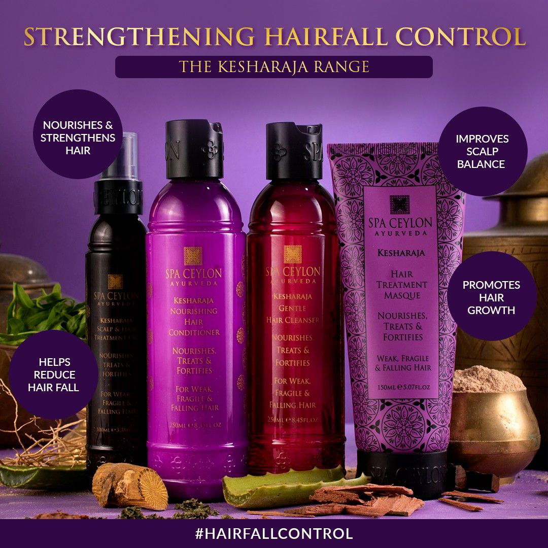 Kesharaja – Gentle Hair Cleanser – 250ml  - (Strengthening Hair Fall) - Kess Hair and Beauty