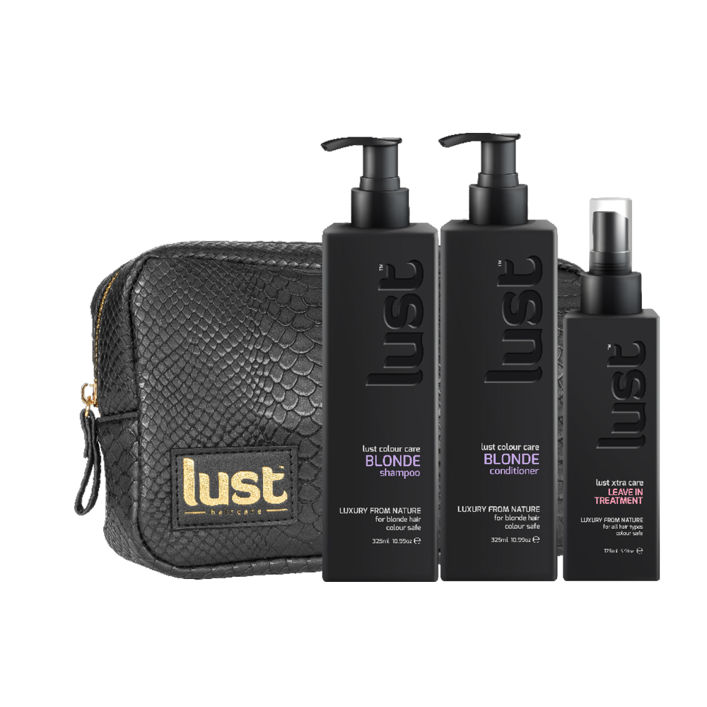 Lust BLONDE Duo + Leave In Treatment Gift Pack - Kess Hair and Beauty