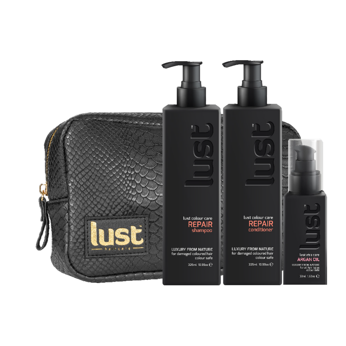 Lust REPAIR Duo + Luxury Oil Gift Pack Success - Kess Hair and Beauty