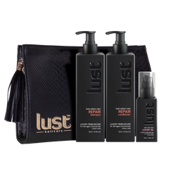 Lust Repair Shampoo Conditioner & Luxury Oil Trio Pack