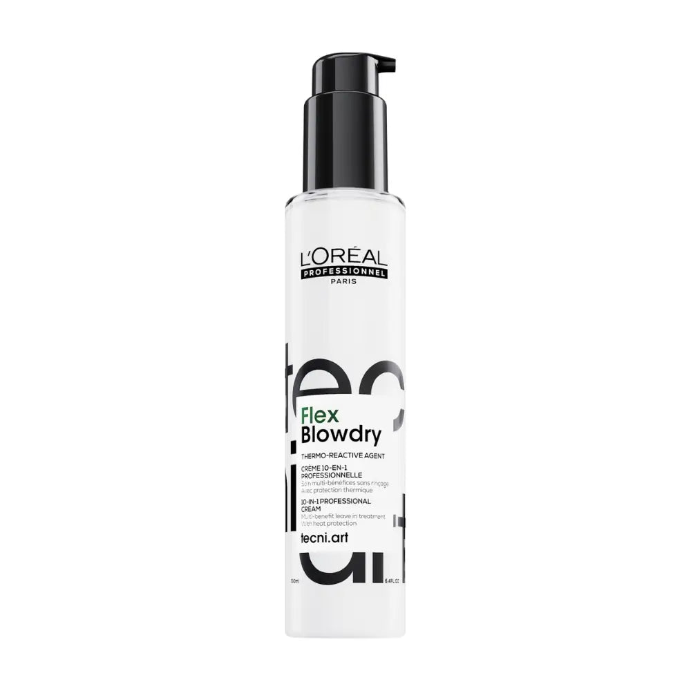 Hair styling cream bottle with pump, L'Oreal Tecni.Art Flex Blowdry, 150ml