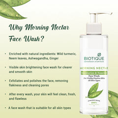 Biotique Bio Morning Nectar Moisturizing Face Wash 200ml